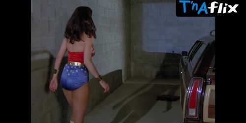 Lynda Carter Breasts Scene  in Wonder Woman