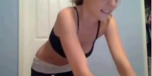 Cam Girl Flashing and Teasing - Tnaflix.com