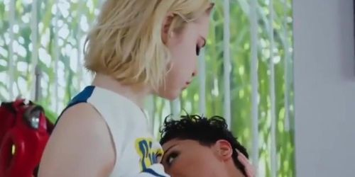 Lesbian Cheerleader Lovers (Honey Gold, Chloe Couture)