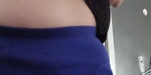 Gauri solo tease cute ass