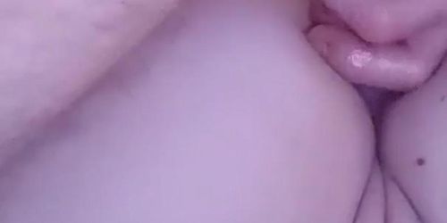 Amateur anal screw in from behind.