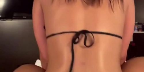 Beautiful MILF with perfect boobs enjoying being fucked by a BBC | POV |