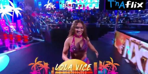 Lola Vice Butt,  Thong Scene  in Wwe Nxt