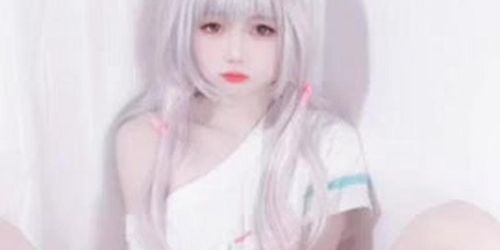 Cute Chinese girl cosplay Masturbation