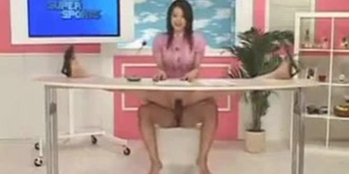 Japanese Sports News Sitting Fuck