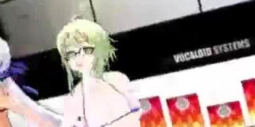 MMD fucking futana