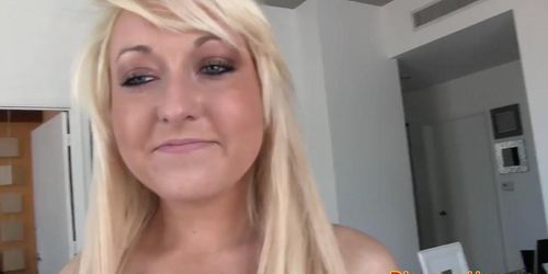 Pussyfucked beauty humiliated by stranger