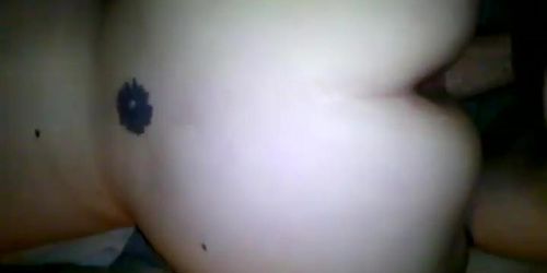 Beating the bbw ex gfs pussy from behind with my thick dick in Motel