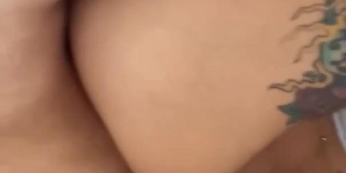 OF leak - amateur big tits latina girl morning sex