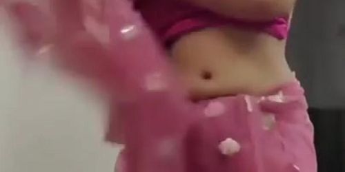 Desi Sexy House Wife Showing Big Pussy Tits