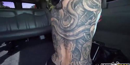 Euro Tattoo Artist Gets an Anal Ride
