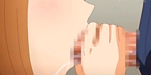 Anime stepmother and son have explicit encounter - part 1