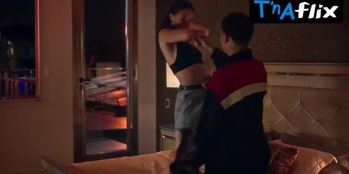 Delfina Chaves Butt,  Breasts Scene  in Rap Battlefield