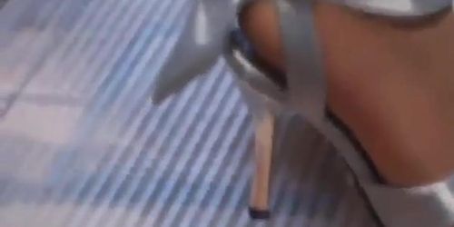 Blowjob Cum On Heels