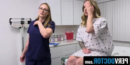 Busty Patient Gets Fertility Test In The Doctors Office - Perv Doctor fopoyd7