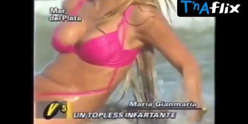 Maria Giammaria Breasts,  Thong Scene  in Versus