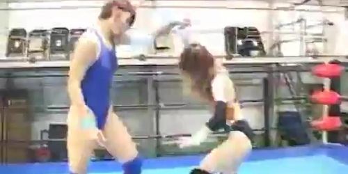 Japanese pro wrestling domination match 1