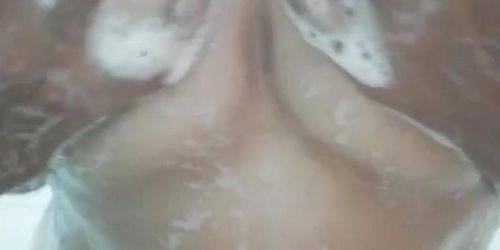 Filipina sexy shower.