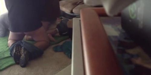 Bareback 3-Way: Young Hunk Takes It Raw from Daddy and Son (Pavel Matous)