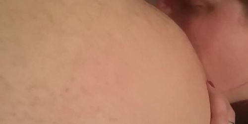 Nicole rims and swallows my cum