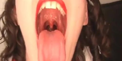 Long Tongue - dildo throat