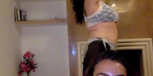 mom and daughter webcam striptease part 9