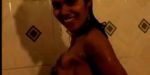 Mai Hairy Indian Girl In Shower (Amelia Luv)