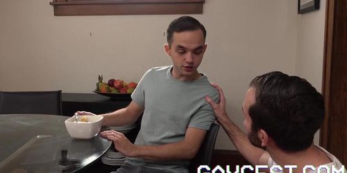 Gaycest - daddy eats sons ass for breakfast