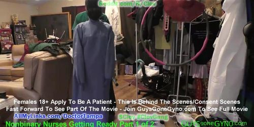 Semen Extraction #3 On Doctor Tampa Whos Taken By Nonbinary Medical Perverts To "The Cum Clinic"! FULL Movie GuysGoneGyno.com!
