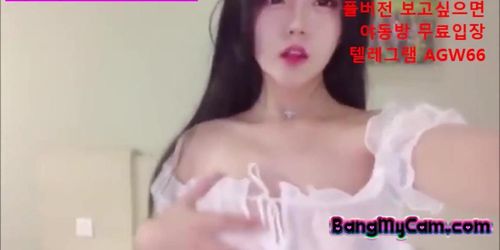 perfect skinny korean camgirl tight pink pussy camshow