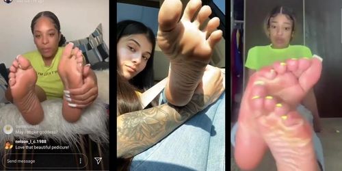 Foot Tease Compilation 1x3 - 015