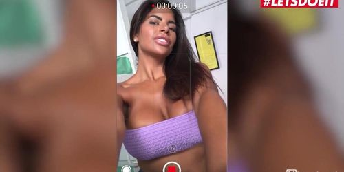 Hornyhostel Sheila Ortega Jesus Reyes Huge Boobs Latina Gets Caught Naked By Horny Receptionist Bbc Eat My Pussy (Ortega Twins)