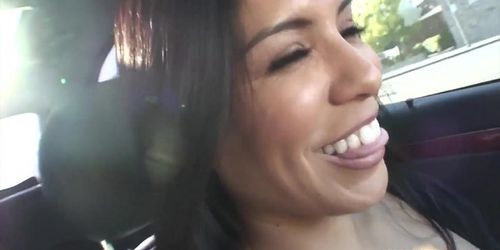 Public Blowjobs, No Problem With Naughty Alexis Amore