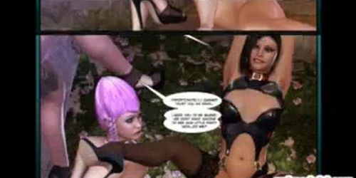 Shemale 3d comics outdoor fucked
