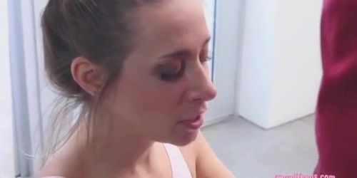 Tight teen ballerina Cassidy Klein throated and fucked (Bridget Bond)