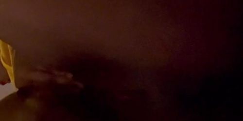 Cumming on my dildo