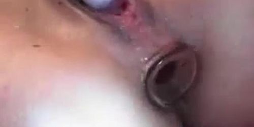 OMBFUN Super Close Up Vibrator VERY WET PUSSY AND ASSHOLE