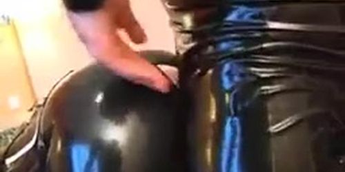 Latex Catsuit fuck 17