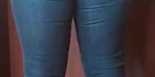 Booty Wedgie In Jeans