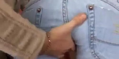 teen gets fucked in jeans