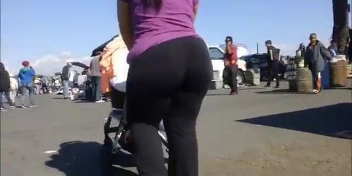 phat candid ass latina