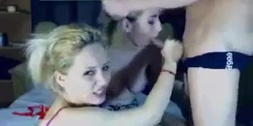 BLONDE SUCK AND RECIVE FACIAL IN RETURN