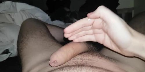 25 Year old wanking in bed