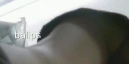 A voluptuous ass in an upskirt video