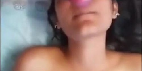 Indian virgin girl loves the cum facials