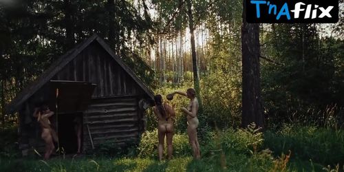 Kadi Kivilo Breasts,  Bush Scene  in Smoke Sauna Sisterhood