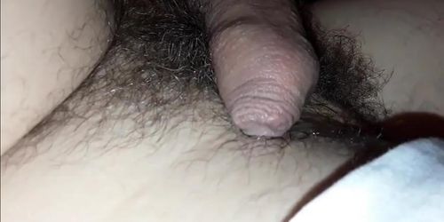 Closeup prostate milking