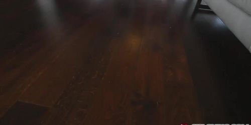Step bro pounding Chloe Scotts pussy doggystyle