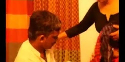 Hot Indian short films- kobiraj Seduces Patient - tight tit grope in bra