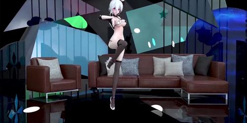 MMD Haku Bikini Striptease